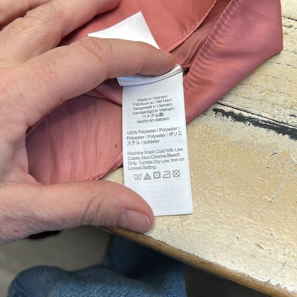 J. Crew Featherweight Satin Tie-Neck Top for Women - Picture 11 of 11